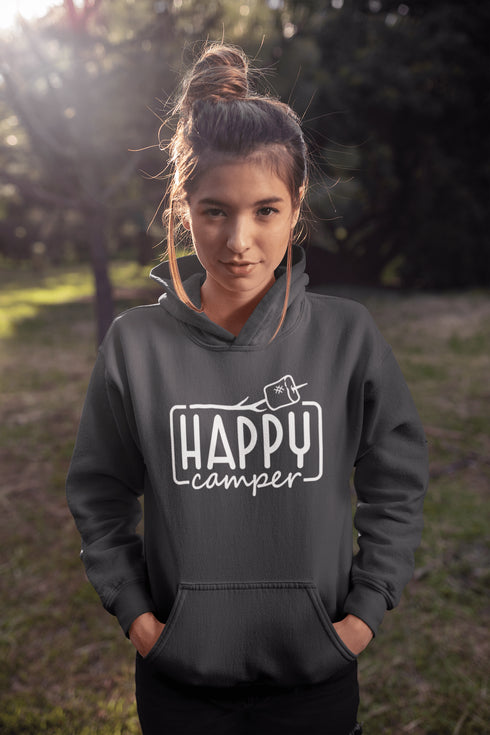 C & Win Sports Camping Hoodie Dark Heather / S - C & Win Sports